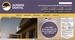 Desktop Screenshot of dinahvice-sunrisedental.com